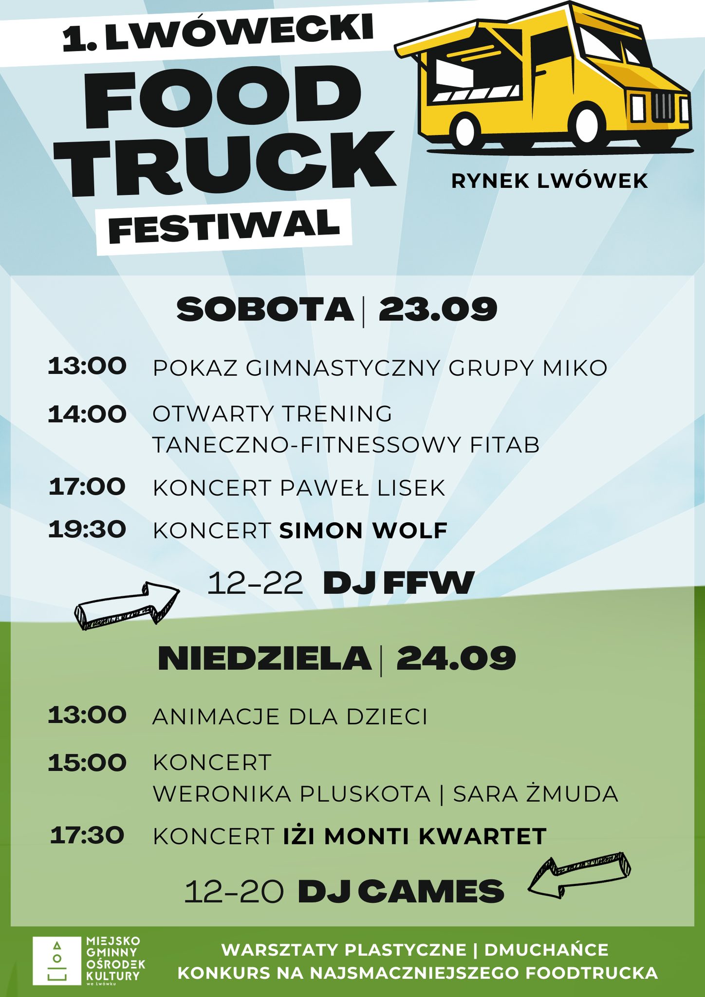 Food track festiwal plakat