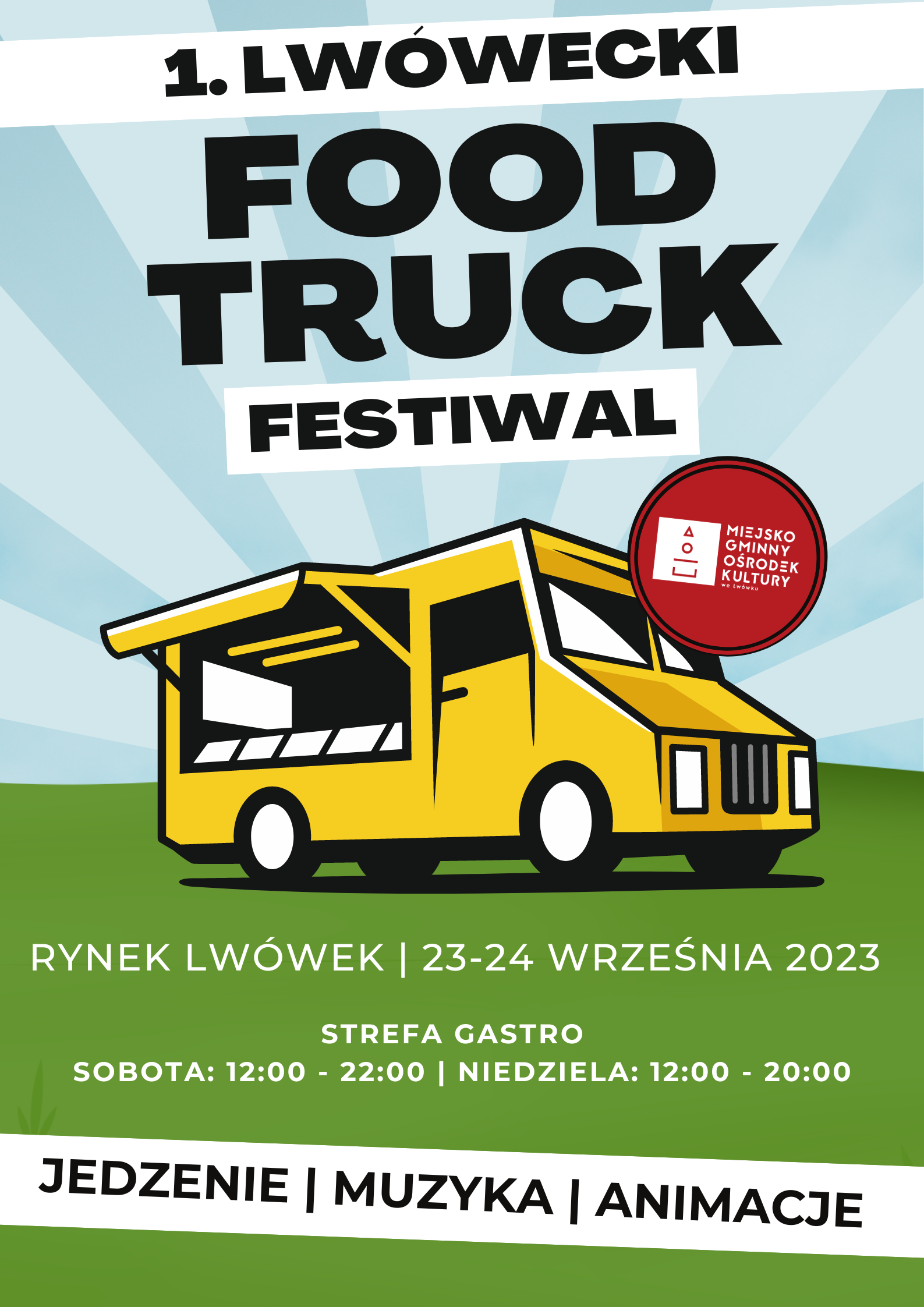 Food Track Festiwal - plakat