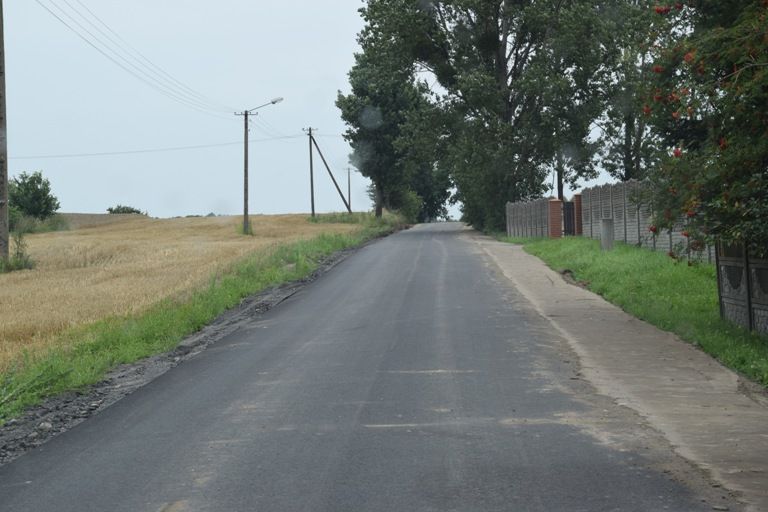 poprawa dostępności - droga Władysławowo