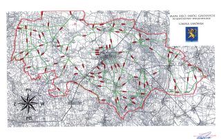 Mapa dróg gminnych