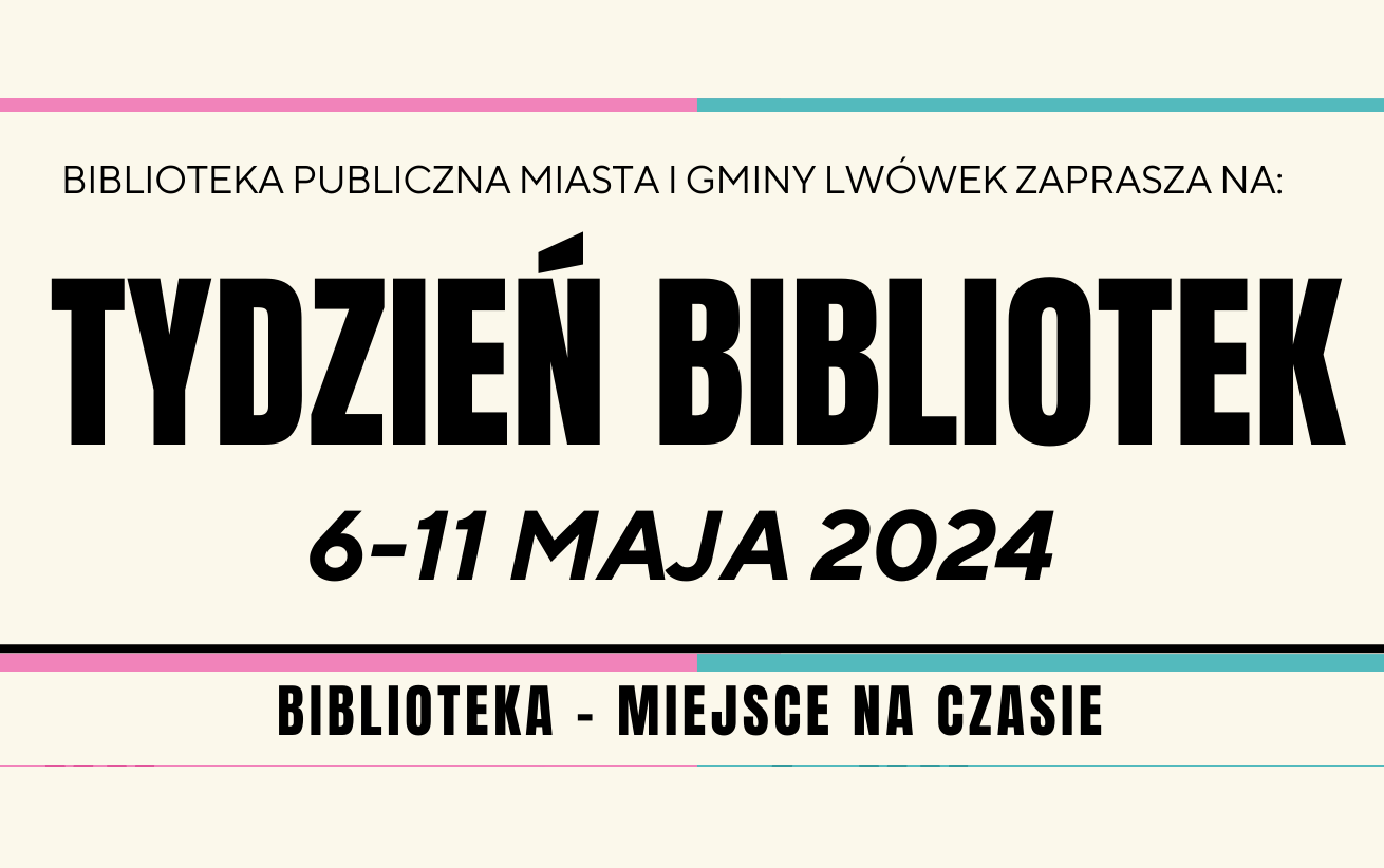 Tydzień bibliotek - plakat zbiorczy mini