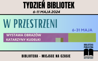 Tydzień bibliotek, wystawa - plakat mini